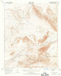 Download a high-resolution, GPS-compatible USGS topo map for Cave Mountain, CA (1971 edition)