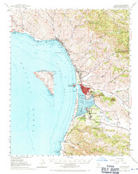 Download a high-resolution, GPS-compatible USGS topo map for Cayucos, CA (1971 edition)