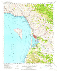 Download a high-resolution, GPS-compatible USGS topo map for Cayucos, CA (1964 edition)