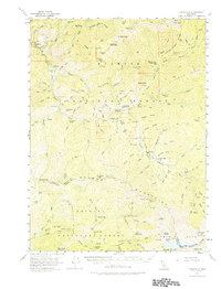 Download a high-resolution, GPS-compatible USGS topo map for Cecilville, CA (1974 edition)