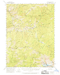 Download a high-resolution, GPS-compatible USGS topo map for Cecilville, CA (1959 edition)