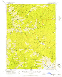 Download a high-resolution, GPS-compatible USGS topo map for Cecilville, CA (1957 edition)