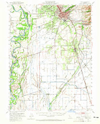 preview thumbnail of historical topo map of Chico, CA in 1949