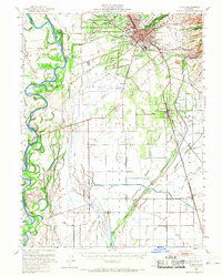 Download a high-resolution, GPS-compatible USGS topo map for Chico, CA (1968 edition)