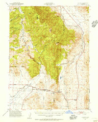 Download a high-resolution, GPS-compatible USGS topo map for Chilcoot, CA (1956 edition)