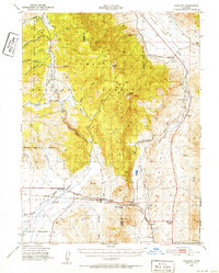 Download a high-resolution, GPS-compatible USGS topo map for Chilcoot, CA (1952 edition)