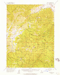 Download a high-resolution, GPS-compatible USGS topo map for China Mountain, CA (1957 edition)