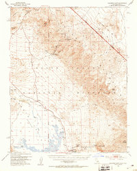 Download a high-resolution, GPS-compatible USGS topo map for Chloride Cliff, CA (1953 edition)