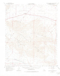 Download a high-resolution, GPS-compatible USGS topo map for Chuckwalla Mountains, CA (1981 edition)