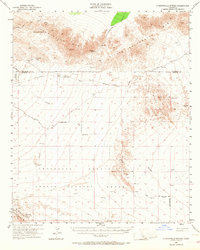 Download a high-resolution, GPS-compatible USGS topo map for Chuckwalla Spring, CA (1968 edition)