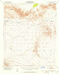 Download a high-resolution, GPS-compatible USGS topo map for Chuckwalla Spring, CA (1954 edition)
