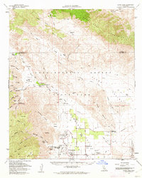 Download a high-resolution, GPS-compatible USGS topo map for Clark Lake, CA (1962 edition)