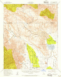 preview thumbnail of historical topo map of San Diego County, CA in 1941