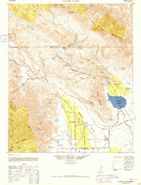 Download a high-resolution, GPS-compatible USGS topo map for Clark Lake, CA (1952 edition)