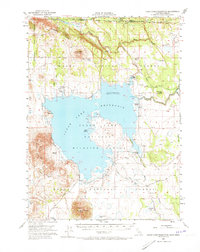 Download a high-resolution, GPS-compatible USGS topo map for Clear Lake Reservoir, CA (1973 edition)