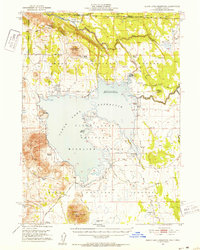 Download a high-resolution, GPS-compatible USGS topo map for Clear Lake Reservoir, CA (1952 edition)