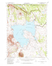 Download a high-resolution, GPS-compatible USGS topo map for Clear Lake Reservoir, CA (1984 edition)