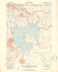 Download a high-resolution, GPS-compatible USGS topo map for Clear Lake Reservoir, CA (1952 edition)