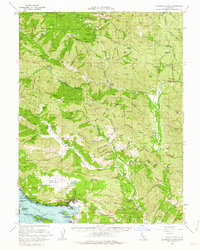 Download a high-resolution, GPS-compatible USGS topo map for Clearlake Oaks, CA (1962 edition)