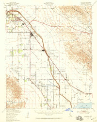 1941 Map of Coachella, 1959 Print