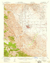 preview thumbnail of historical topo map of Coalinga, CA in 1956