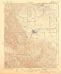 preview thumbnail of historical topo map of Coalinga, CA in 1944