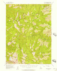 Download a high-resolution, GPS-compatible USGS topo map for Coffee Creek, CA (1957 edition)