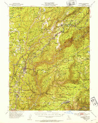 preview thumbnail of historical topo map of Colfax, CA in 1950