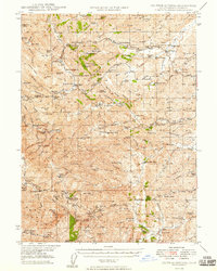 Download a high-resolution, GPS-compatible USGS topo map for Colyear Springs, CA (1949 edition)