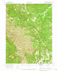 Download a high-resolution, GPS-compatible USGS topo map for Colyear Springs, CA (1966 edition)