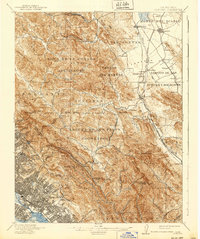Download a high-resolution, GPS-compatible USGS topo map for Concord, CA (1939 edition)