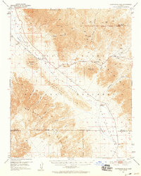 Download a high-resolution, GPS-compatible USGS topo map for Confidence Hills, CA (1958 edition)