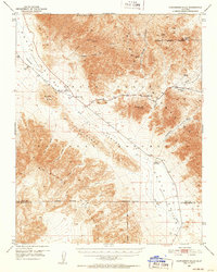Download a high-resolution, GPS-compatible USGS topo map for Confidence Hills, CA (1952 edition)
