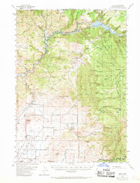 preview thumbnail of historical topo map of Siskiyou County, CA in 1962