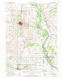 Download a high-resolution, GPS-compatible USGS topo map for Corning, CA (1967 edition)