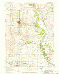 Download a high-resolution, GPS-compatible USGS topo map for Corning, CA (1959 edition)