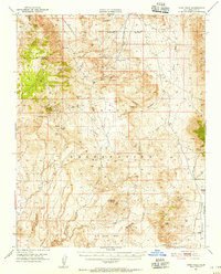 Download a high-resolution, GPS-compatible USGS topo map for Coso Peak, CA (1956 edition)