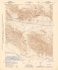 Download a high-resolution, GPS-compatible USGS topo map for Cottonwood Spring, CA (1944 edition)