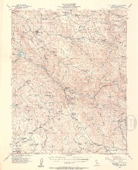 Download a high-resolution, GPS-compatible USGS topo map for Coulterville, CA (1953 edition)