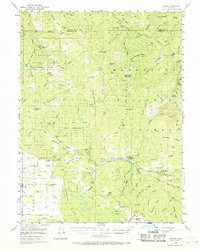 Download a high-resolution, GPS-compatible USGS topo map for Covelo, CA (1968 edition)
