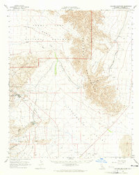 Download a high-resolution, GPS-compatible USGS topo map for Coxcomb Mountains, CA (1965 edition)