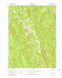 Download a high-resolution, GPS-compatible USGS topo map for Coyote Peak, CA (1982 edition)