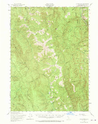 Download a high-resolution, GPS-compatible USGS topo map for Coyote Peak, CA (1970 edition)