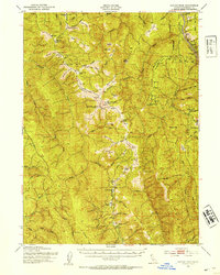 Download a high-resolution, GPS-compatible USGS topo map for Coyote Peak, CA (1954 edition)