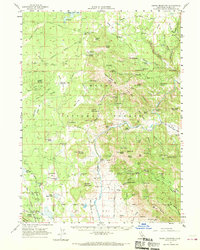 Download a high-resolution, GPS-compatible USGS topo map for Crank Mountain, CA (1970 edition)