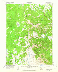 Download a high-resolution, GPS-compatible USGS topo map for Crank Mountain, CA (1963 edition)