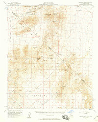 Download a high-resolution, GPS-compatible USGS topo map for Crescent Peak, CA (1958 edition)