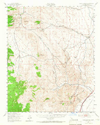 Download a high-resolution, GPS-compatible USGS topo map for Cross Mountain, CA (1967 edition)