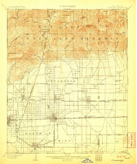 Download a high-resolution, GPS-compatible USGS topo map for Cucamonga, CA (1906 edition)