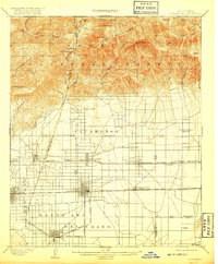 Download a high-resolution, GPS-compatible USGS topo map for Cucamonga, CA (1917 edition)